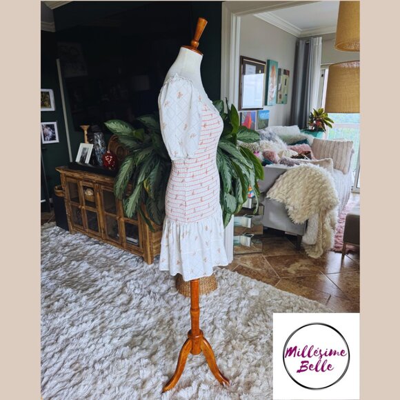 Fabrik Floral Smocked Dress - Picture 8 of 9